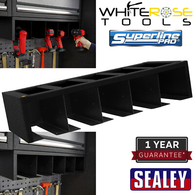 Sealey Elektrowerkzeugregal 680 mm Superline Pro Modular Werkzeugaufbewahrung Organizer