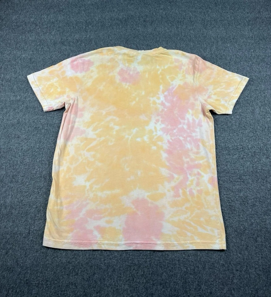 Camiseta Kappa naranja blanca tie dye para hombre talla pequeña Foto 2 de 4