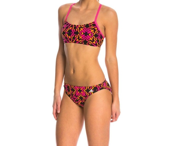 adidas two piece swimsuit