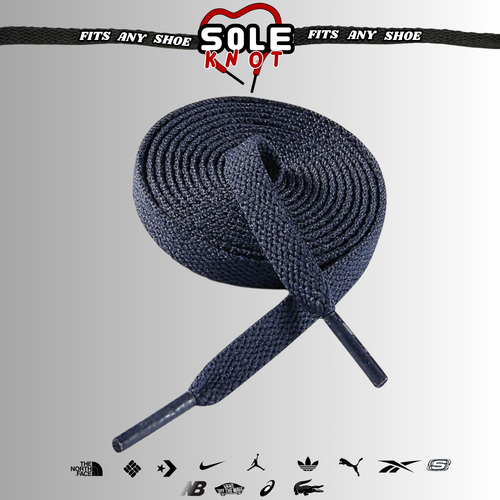 Premium flache Schnürsenkel Ersatz für Air Jordan 1,2,3 Air Force Dunk Sohle Knoten - Bild 12 von 14