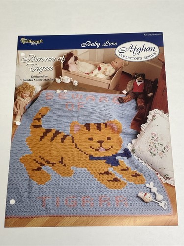 Beware of Tigrrr Afghan Baby Love Crochet Pattern Needlecraft Shop