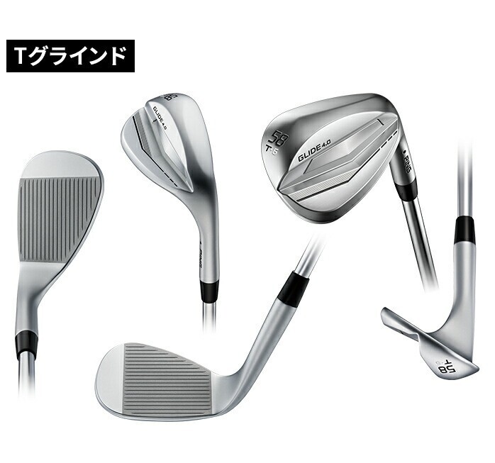 NEW Ping GLIDE 4.0 Iron Wedge 58deg T6 T Grind NS PRO 950GH