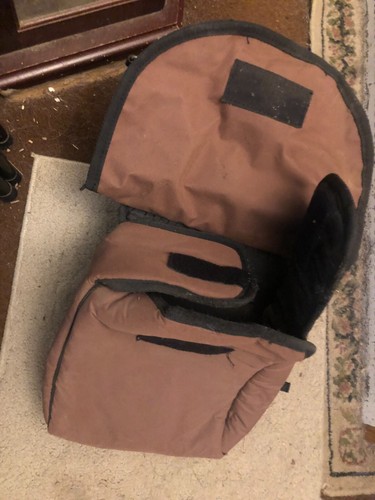 Weaver Leather Insulated Nylon Trail Gear Saddle Bag, , Brown - Picture 7 of 8