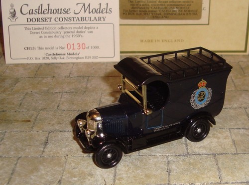 LLEDO - PROMO - 1926 BULL NOSE MORRIS VAN - DORSET CONSTABULARY - LTD EDITION - Picture 2 of 6