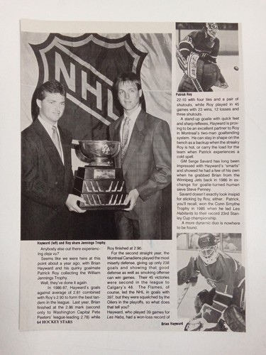 Patrick Roy Signed Autograph Magazine Photography Page JSA -** # - Picture 5 of 5