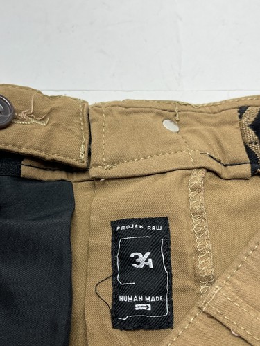 Pantalone Projek Raw Uomo 34x26 Marrone Performance 5 Tasche Elasticizzato Escursionismo - Foto 7 di 12