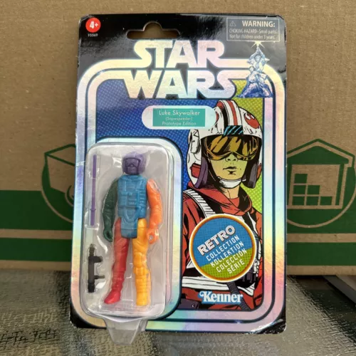 Star Wars Retro Collection Luke Skywalker Snowspeeder Prototype Edition New READ