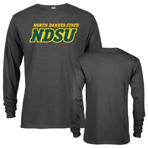 North Dakota State University Bison NDSU Bison Arched Text Long Sleeve Tee - Picture 12 of 15