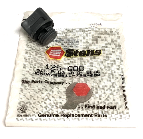STENS PART# 125-688, OIL PLUG WITH SEAL-REPLACES ORIGINAL HONDA# 25611-735-000 - Picture 2 of 4