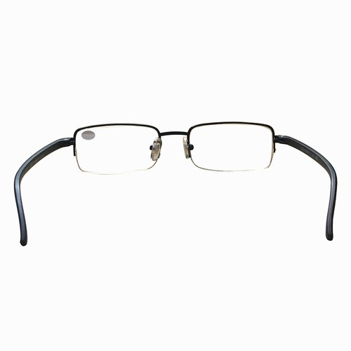 4 Paar Herren Metallrahmen Rechteckiger halber Rahmen Lesebrille klassische Leser  - Bild 5 von 6