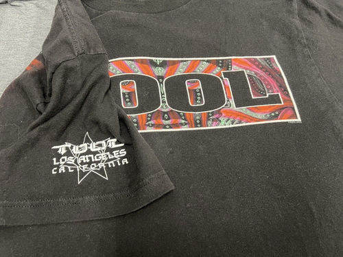 TOOL Black T Shirt Los Angeles California Concert Tour Three Faces - Medium 2015 - Picture 4 of 7