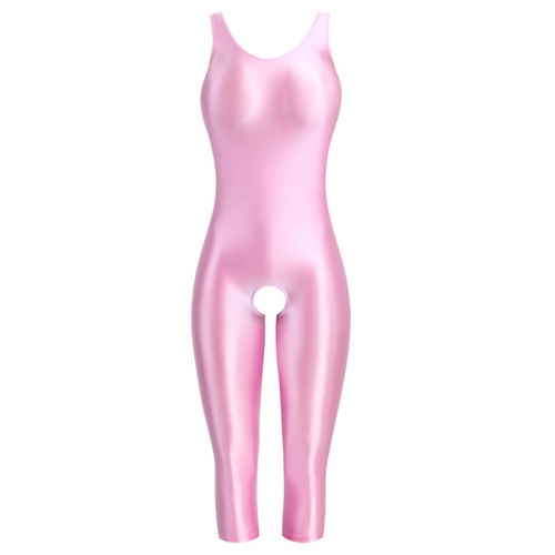Mono de fitness sin mangas brillante para mujer MJINM body mono catsuit playsuit - Imagen 55 de 61