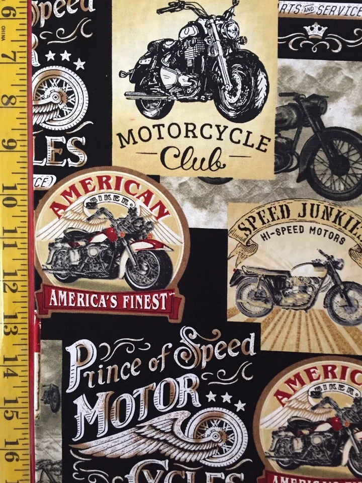 Tela de tesoros atemporales coloreados y grises para motocicletas DIVERTIDOS C8049 Foto 2 de 4