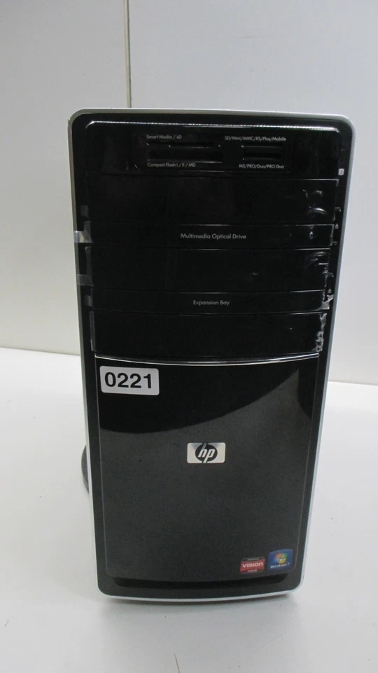 HP Pavilion p6510f Desktop Computer AMD Athlon 2 x4 4GB Ram No HDD - Image 2 of 4