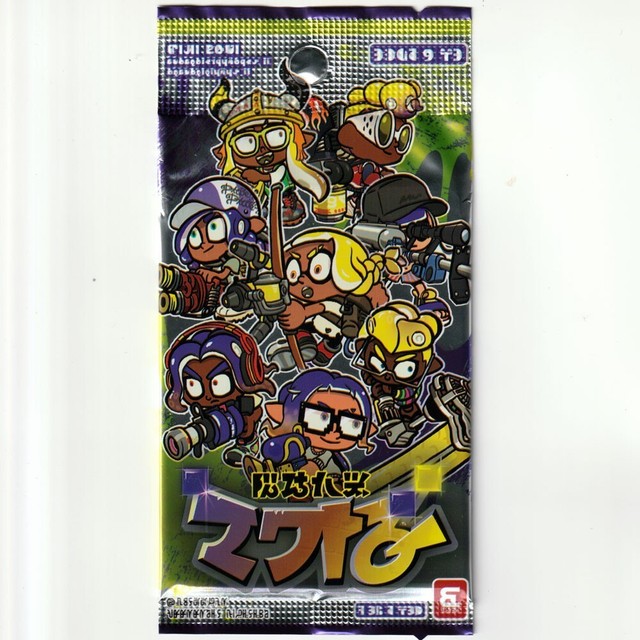 SPLATOON 3 Nawa Battler Turf War Trading Card Pack Nintendo Coro Comic Limited SPLATOON 3 Nawa Battler Turf War Trading Card Pack Nintendo Coro Comic Limited