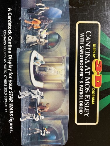 Hasbro Star Wars The Power of the Force 3D Diorama Cantina at Mos Eisley... - Picture 5 of 6