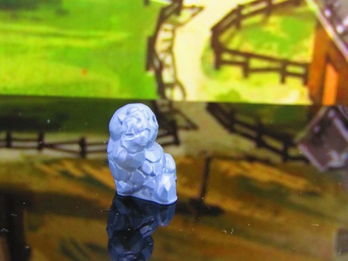 Betäubt sitzender Klumpen Erde Elementar Schmutz Folk Mini Miniatur Modell Figur - Bild 3 von 6