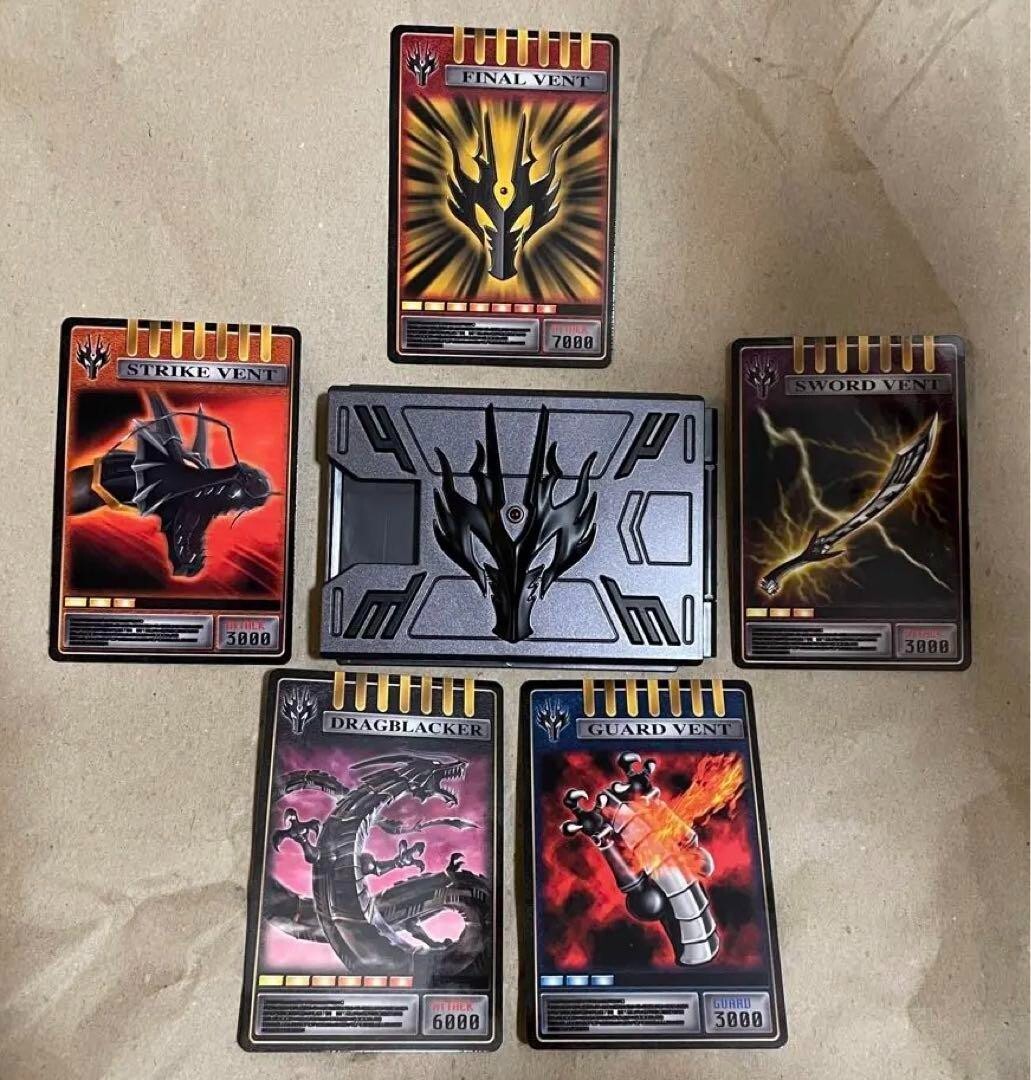 Kamen Rider Ryuki DX Driver Belt Card CSM Survive Deck Ryuga
