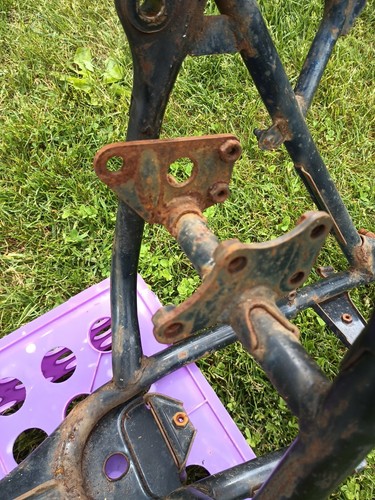 Honda CB360G CL350K5 twin main frame chassis - Picture 18 of 24