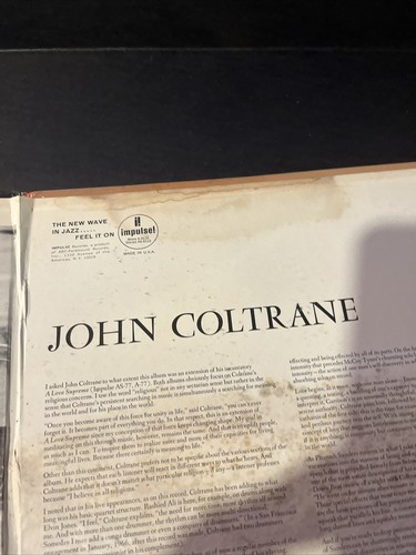 John Coltrane Meditations Impulse AS-9110 Stereo - 第 11/17 張圖片