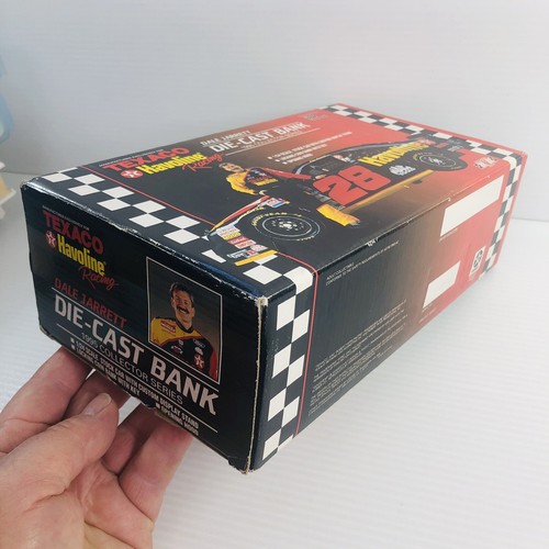 Dale Jarrett 1995 Texaco Havoline 1:24 Die-Cast Bank. Vintage. A28 Original Box - Picture 17 of 24