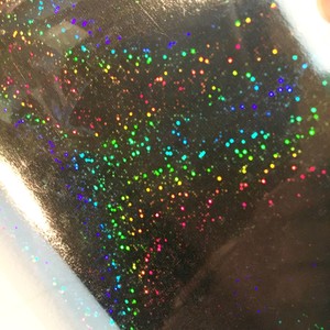 overlay glitter holographic adhesive vinyl transparent lamination coated clear grade film star