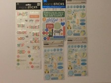 NEW BABY SAYINGS Just Arrived Boy Girl ME /& MY BIG IDEAS MAMBI MINIS Stickers