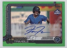 2025 Topps Pro Debut Green Foil Auto 46/99 Fenwick Trimble #PD-29 Auto 0j81