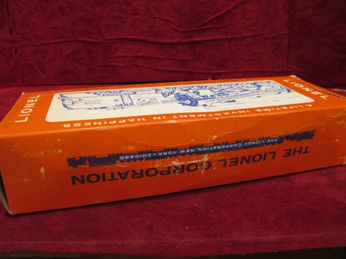 ORIGINAL  EMPTY BOX FOR LIONEL 6822 SEARCHLIGHT CAR  POSTWAR - NO RESERVE~lot 15 - Picture 4 of 12