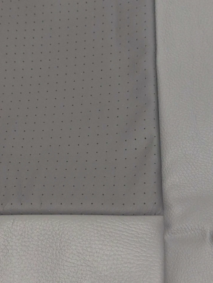 Nueva cubierta de asiento inferior de cuero original Mopar 2007-up Dodge Caliber 2 tonos gris OEM Foto 2 de 4