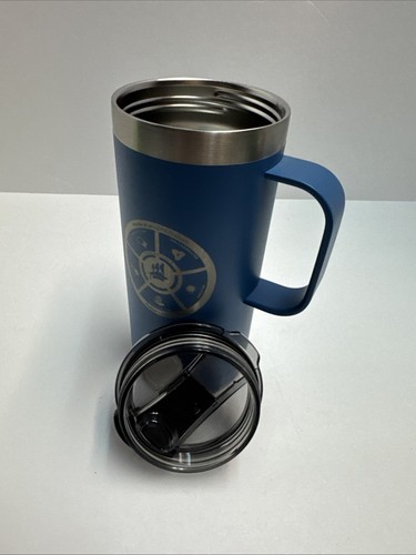 RTIC Stainless Steel Insulated Coffee Mug Cup Blue 16 oz capacity - Picture 14 of 16