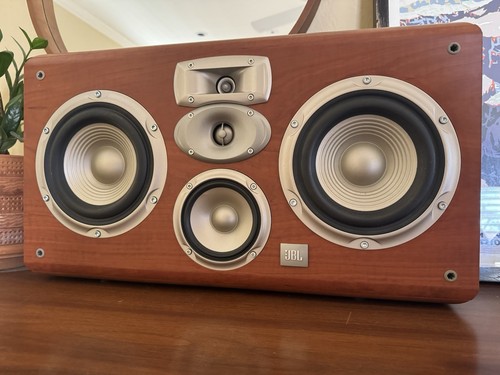 Altavoz central de montaje doble tweeter de titanio de 4 vías JBL Studio LC2 75 W RMS Cherry - Imagen 1 de 6