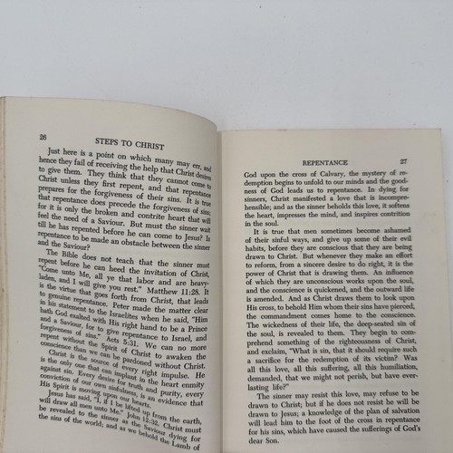 Vintage 1956 Steps to Christ Ellen G. White Christian Softcover Review & Herald - Bild 11 von 11
