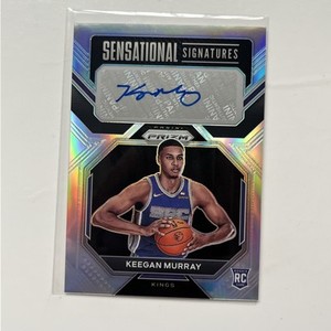 2022-23 Panini Prizm Keegan Murray Silver RC Rookie Sensational Signatures Auto