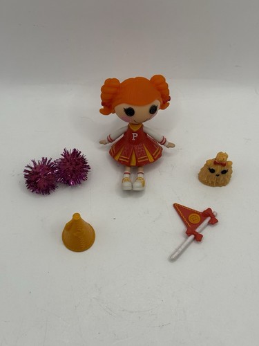 MGA Mini Lalaloopsy 3” Doll PEPPY POM POMS Series 6 #2 COMPLETE w/ Accessories - Imagen 2 de 13