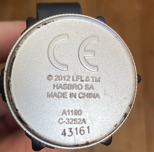 Star Wars Darth Vader Red Extendable Lightsaber Hasbro 2012 A1190 C-3252A Saber - Picture 3 of 7