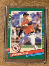 1991 Donruss - Curt Schilling #556 White Design Left Border