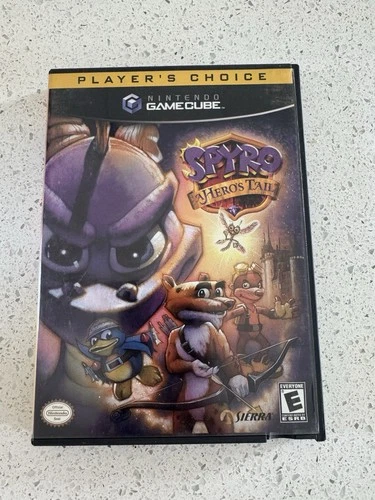 Spyro: A Hero's Tail (Nintendo GameCube, 2004) Complete/CIB Tested Working