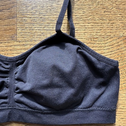 Bundle of 2 Girls maidenform seamless cropped bras size XL ruched center  - Picture 4 of 24