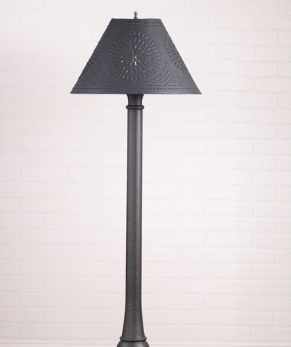 Brinton House Floor Lamp Americana Black with shade - Picture 3 of 3