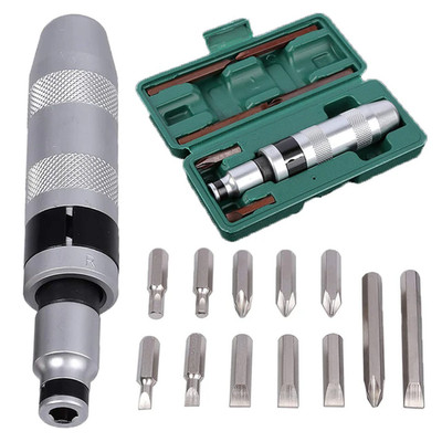 Handschlagschrauber Schlagschrauber Schraubenausdreher Schraubenlöser +12x Bits