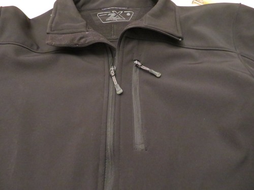 ZeroXPosur Mens Heavy Weight Jacket Size XL Black Full Zip Polyester Spandex - Picture 11 of 11