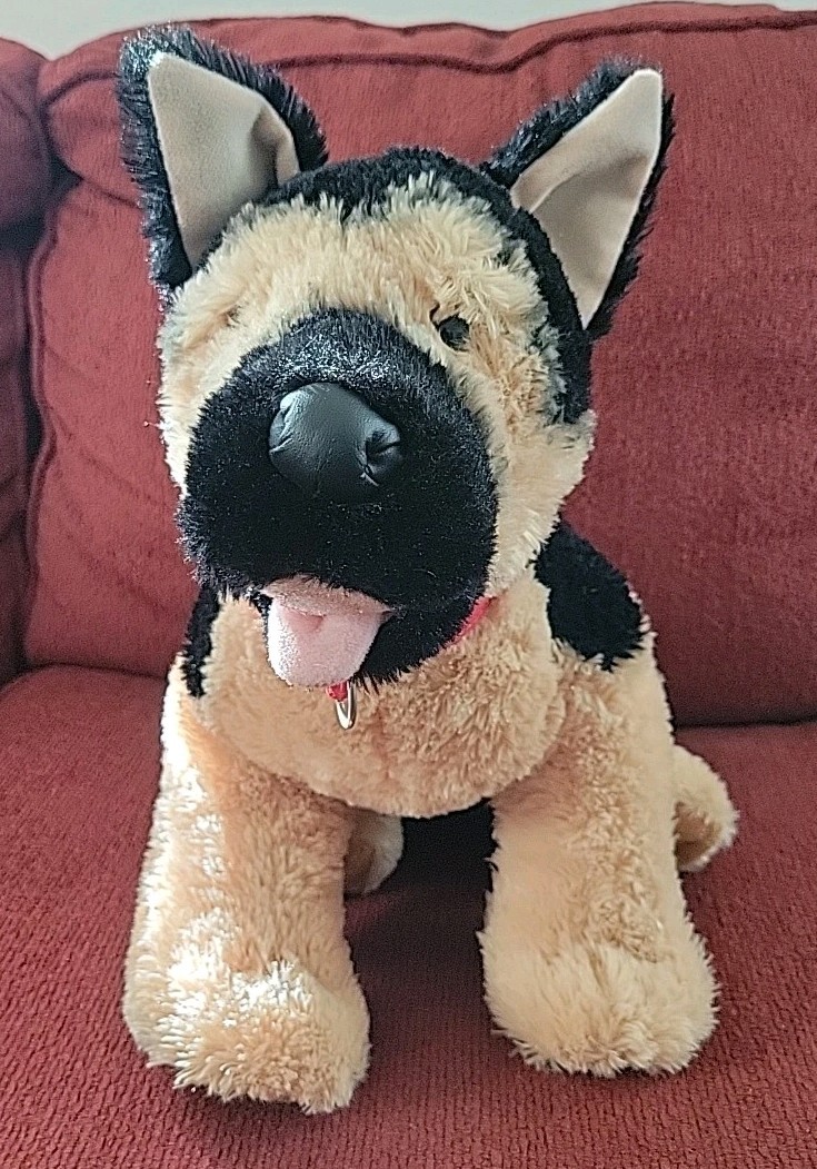 Build-A-Bear Kennel Pals German Shepherd 2011 Retired