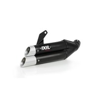 Ixil Dual Hyperlow L3XB Edelstahl Schwarz / Aluminium - Suzuki GSF-650N - XS8357