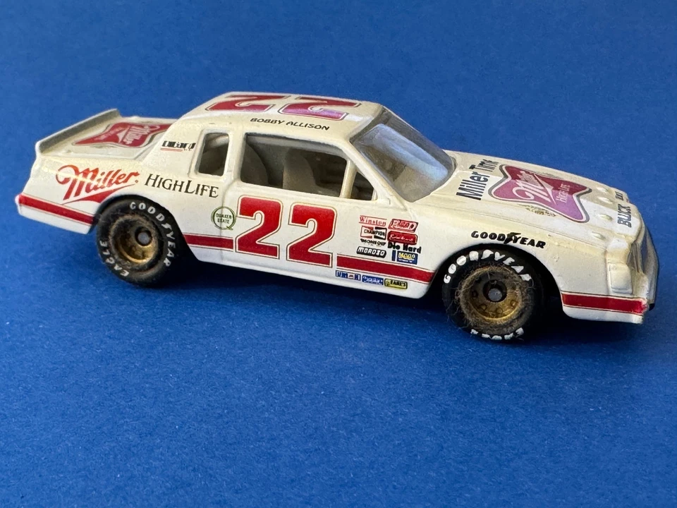 Bobby Allison #22 Winston Cup ACTION 1/64 Loose Miller High Life Beer Matchbox - Image 3 of 4