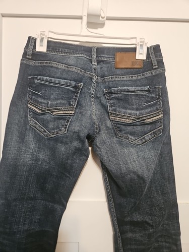 BKE Aiden Jeans Herren 29x31 (Etikett 29x32) Blau Slim Straight Stretch Denim - Bild 12 von 14
