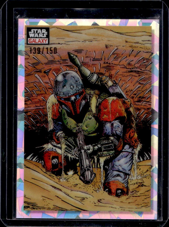 2023 Topps Chrome Star Wars Galaxy From the Depths Atomic Refractor #139/150