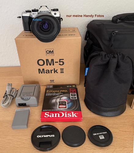 OM System OM-5 mark II silber + Kit Olympus Objektiv 12‑40mm F2.8 PRO II OVP - Bild 2 von 11