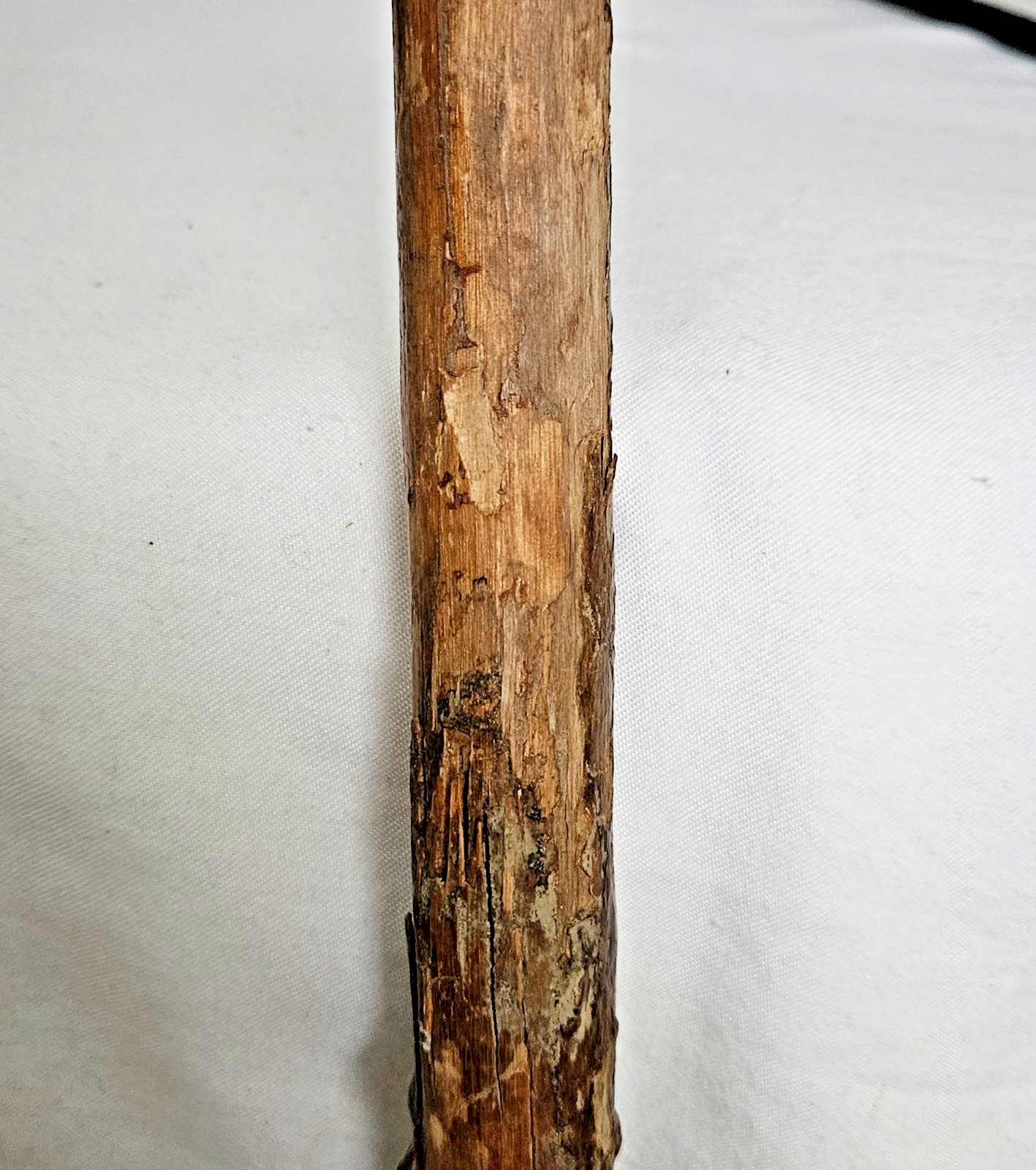 ANTIQUE CHASED SOLID SILVER WALKING STICK - DATED… - image 12