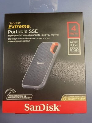 SanDisk Extreme V2 4TB USB-C Portable External SSD Tested Working